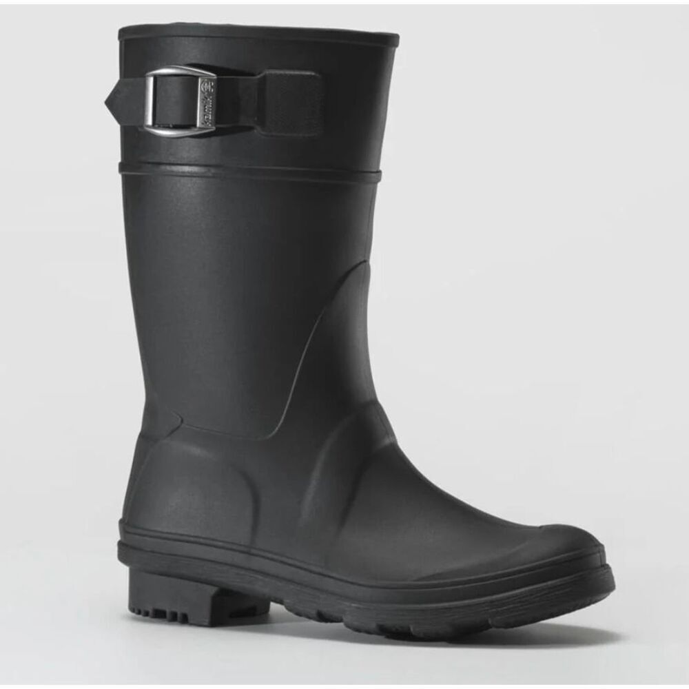 Kamik raindrops boys black rainboot size 13
